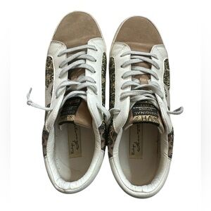 Women's Glitter High-Top Sneakers